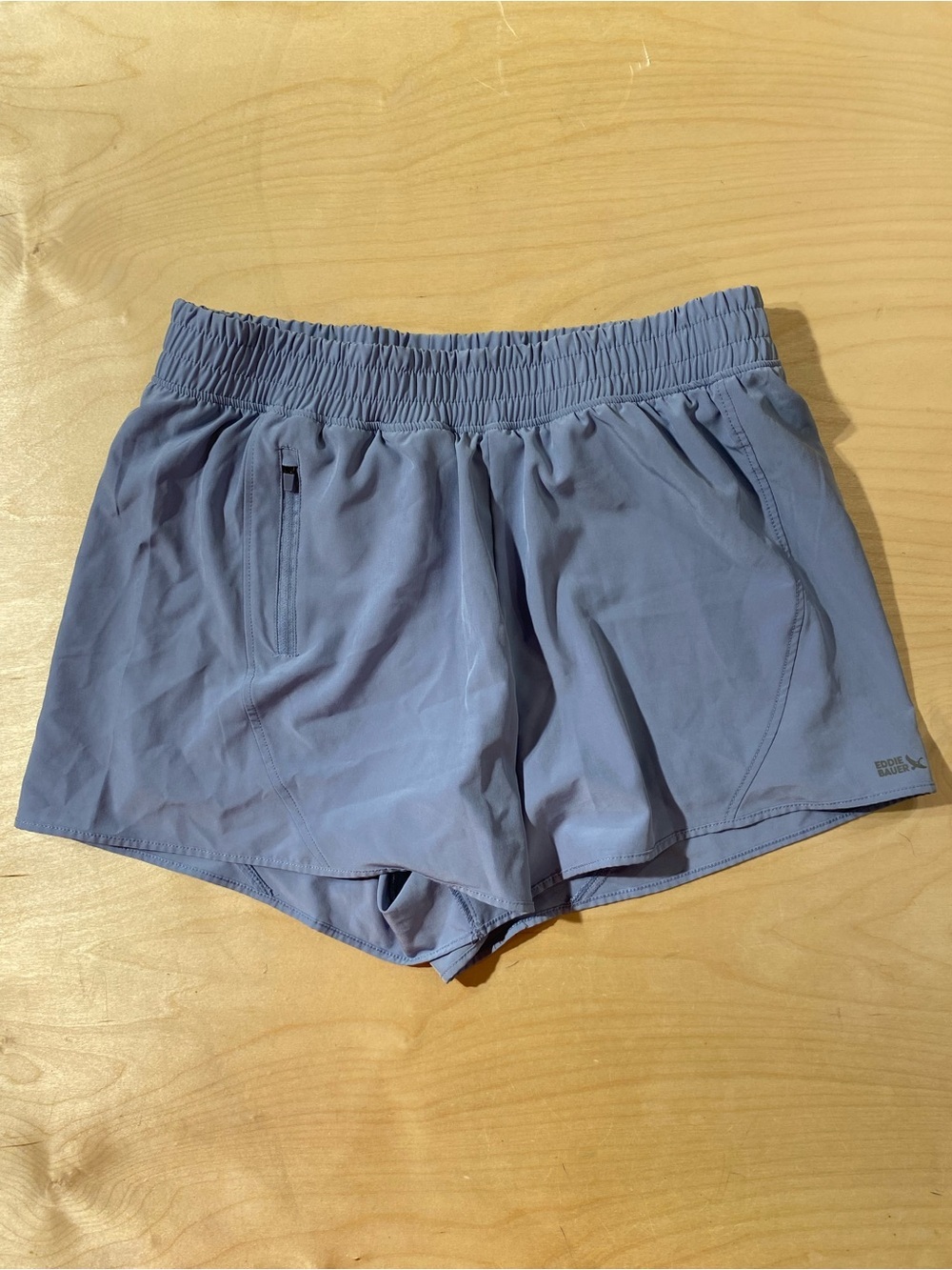Eddie Bauer Lavender Athletic Shorts with Elastic Waist XL (SA)